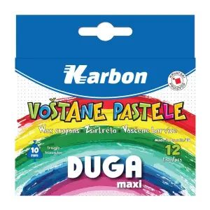 Voščenke DUGA, debele, 12 kosov