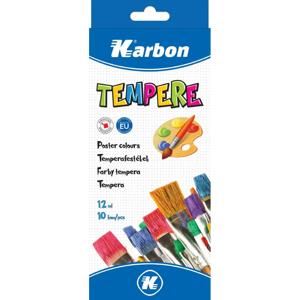 Tempera barvice KARBON, 12ml