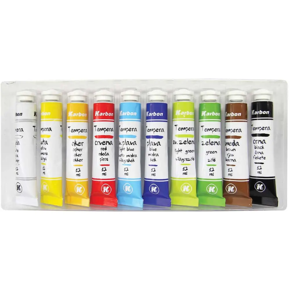 Tempera barvice KARBON, 12ml