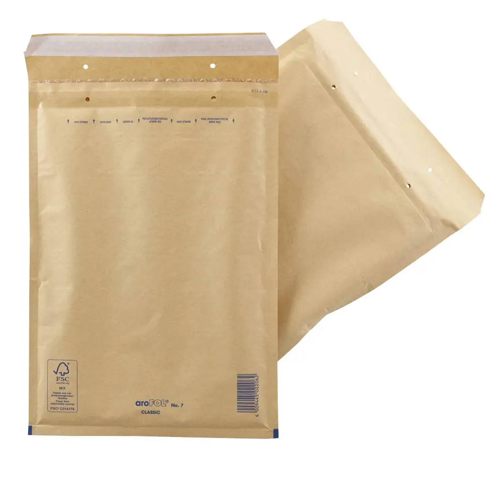 Kuverta G št.7, oblazinjena, 230x340mm