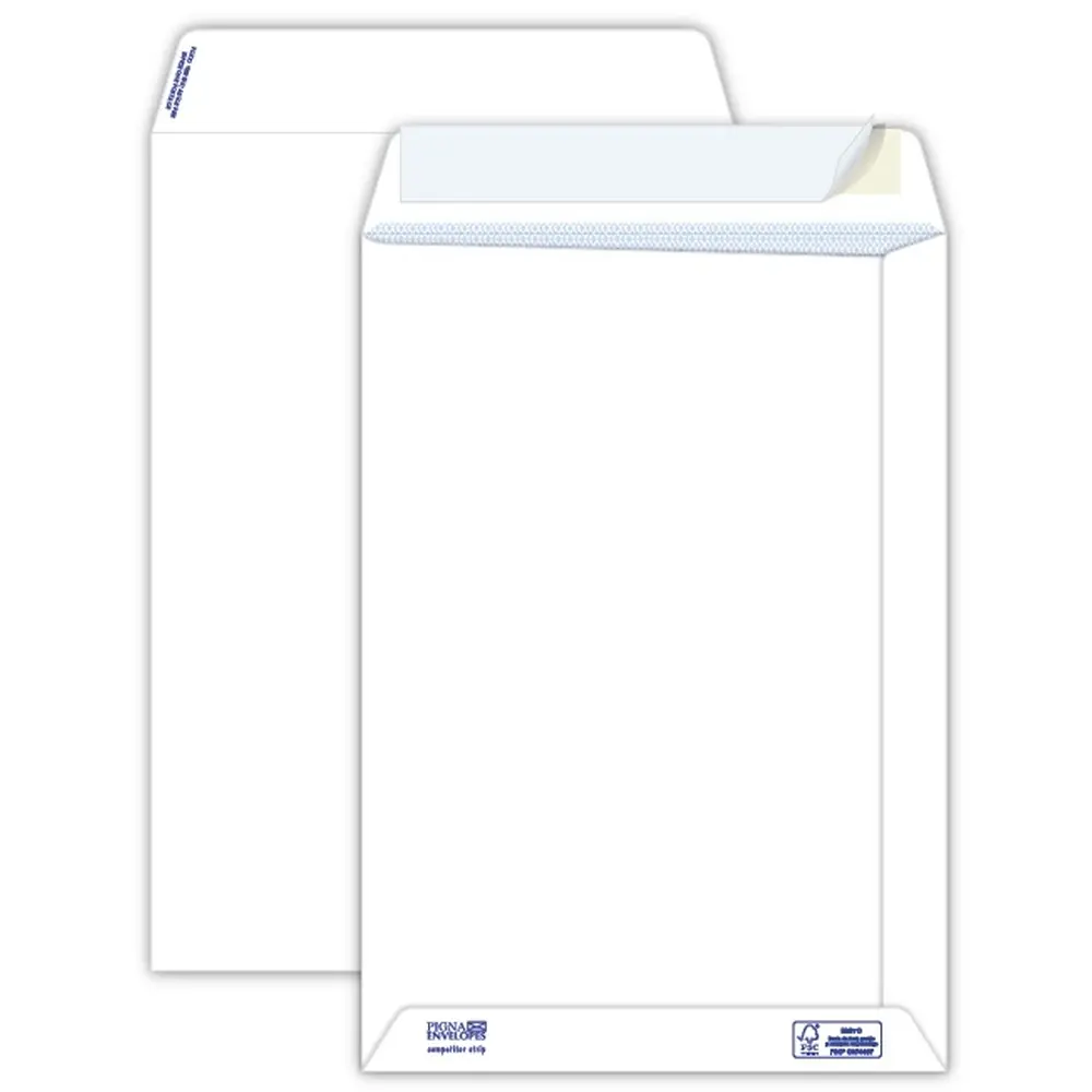 Kuverta vrečka C4 BELA 230x330mm 100gr