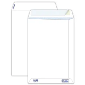 Kuverta vrečka C4 BELA 230x330mm 100gr