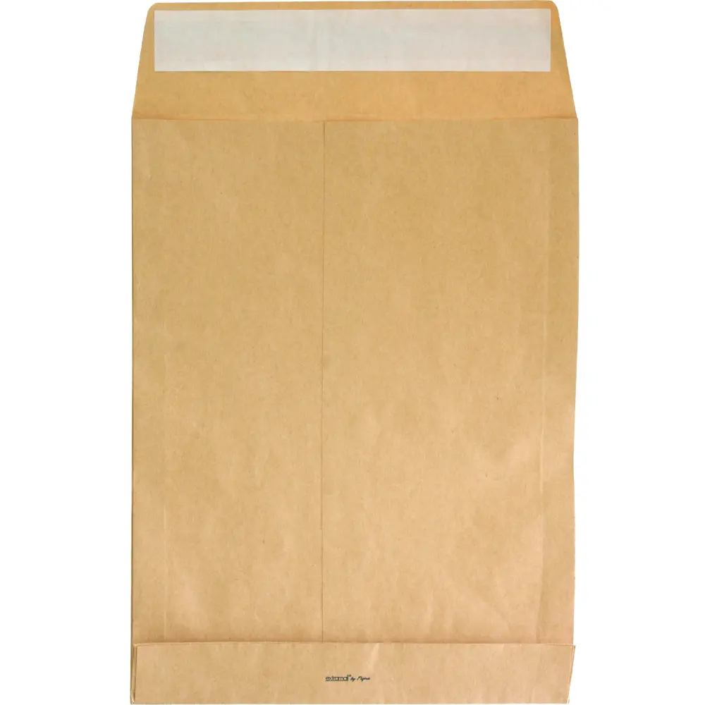 Kuverta vrečka B4/4 RJAVA 250x353x40mm