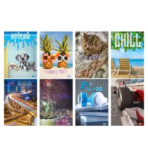 Zvezek Sline A4 brezčrtni