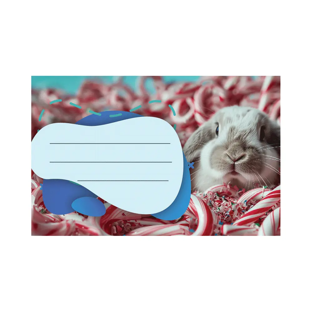 Nalepke za zvezke ANIMAL CUTE 10/1