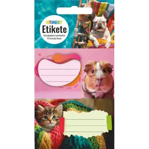 Nalepke za zvezke ANIMAL CUTE 10/1