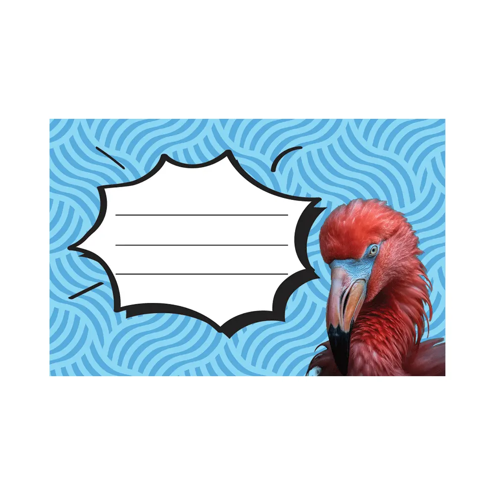 Nalepke za zvezke ANIMAL WILD 10/1