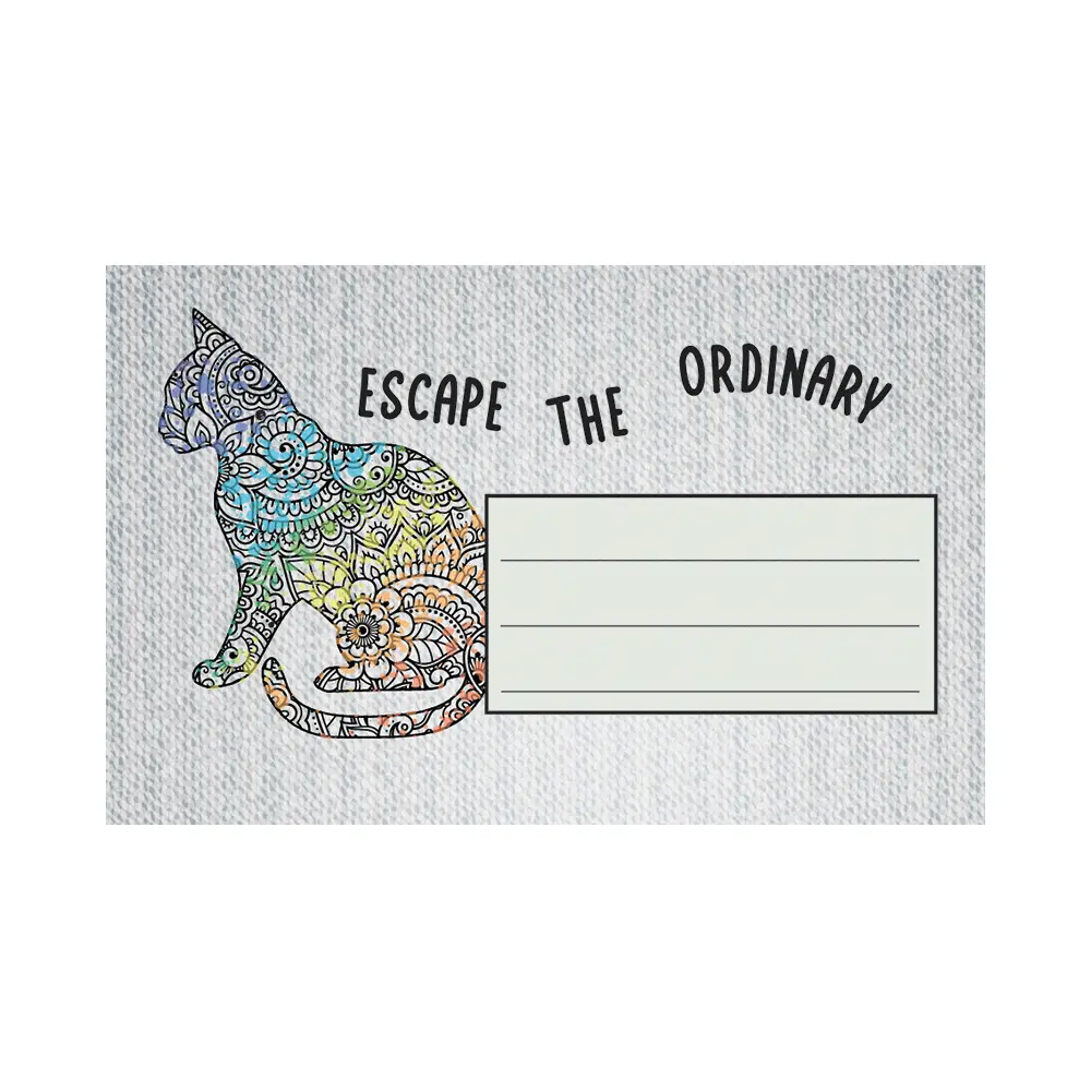 Nalepke za zvezke KIDS GIRLS 10/1