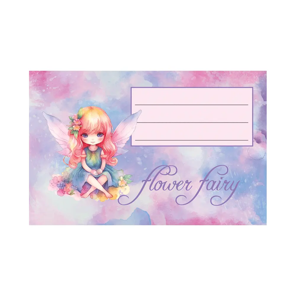 Nalepke za zvezke KIDS GIRLS 10/1