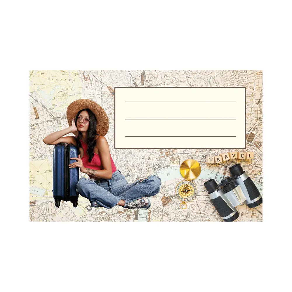 Nalepke za zvezke TEEN GIRLS 10/1