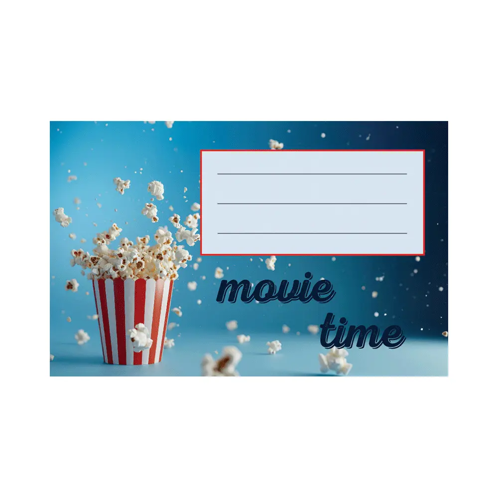 Nalepke za zvezke TEEN GIRLS 10/1