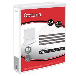 Rinčna mapa A4 za prezentacije, 4 rinke