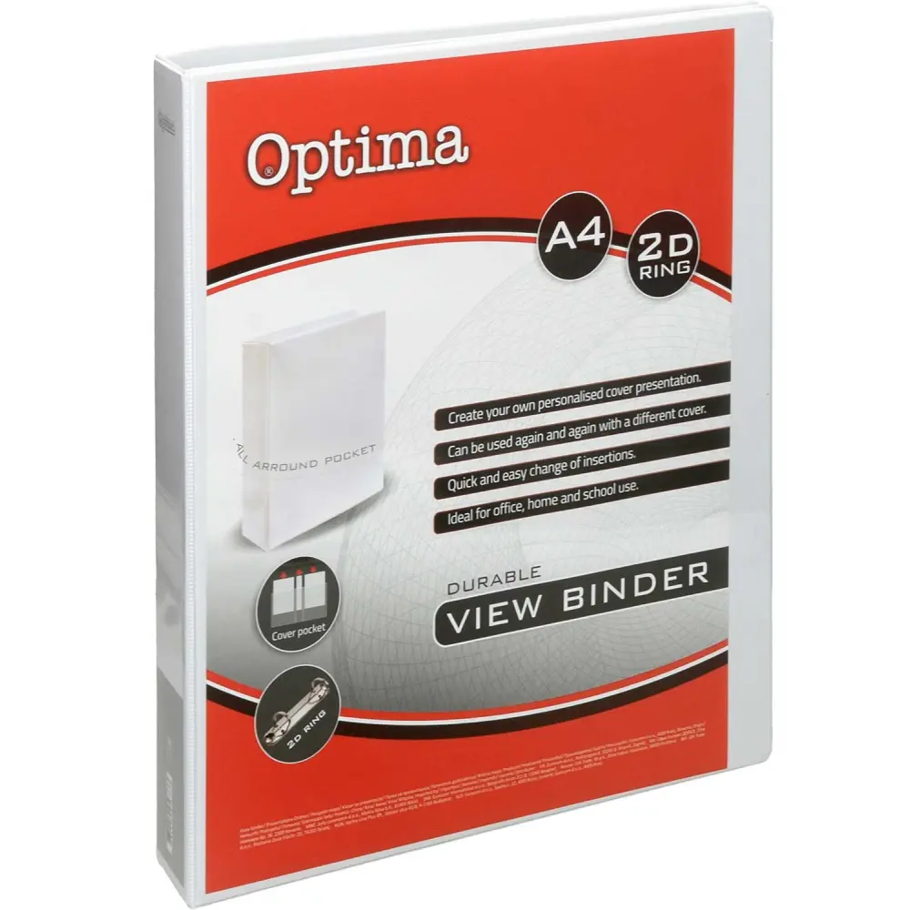 Rinčna mapa A4 za prezentacije, 2 rinki