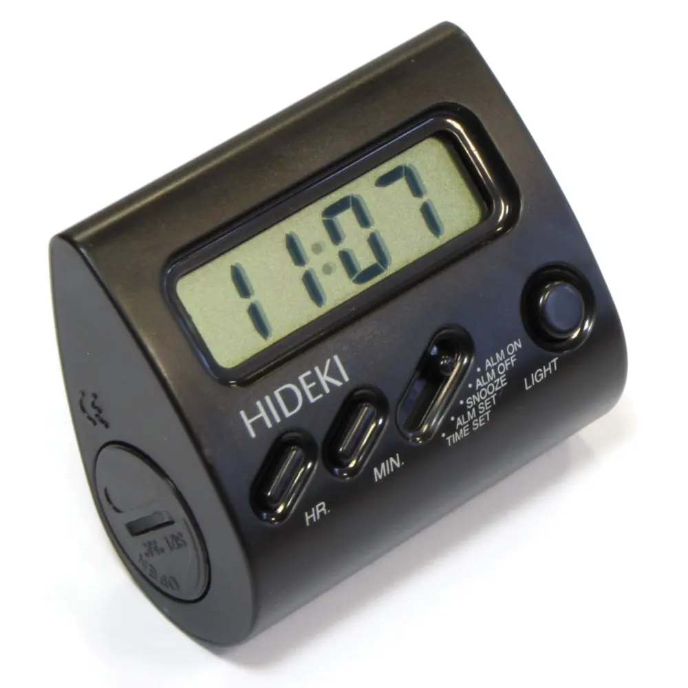 Potovalna digitalna ura budilka