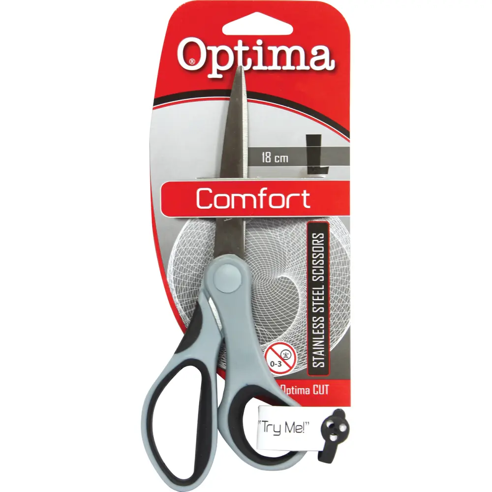 Škarje OPTIMA Comfort 18 cm