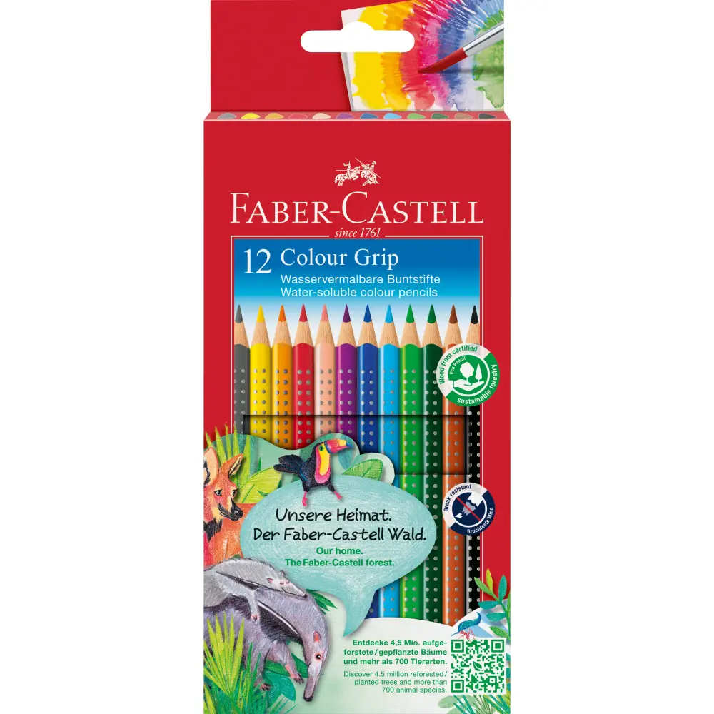 Barvice FABER-CASTELL, grip 12/1