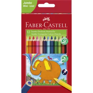 Barvice Faber-Castell Trikotne Jumbo12/1