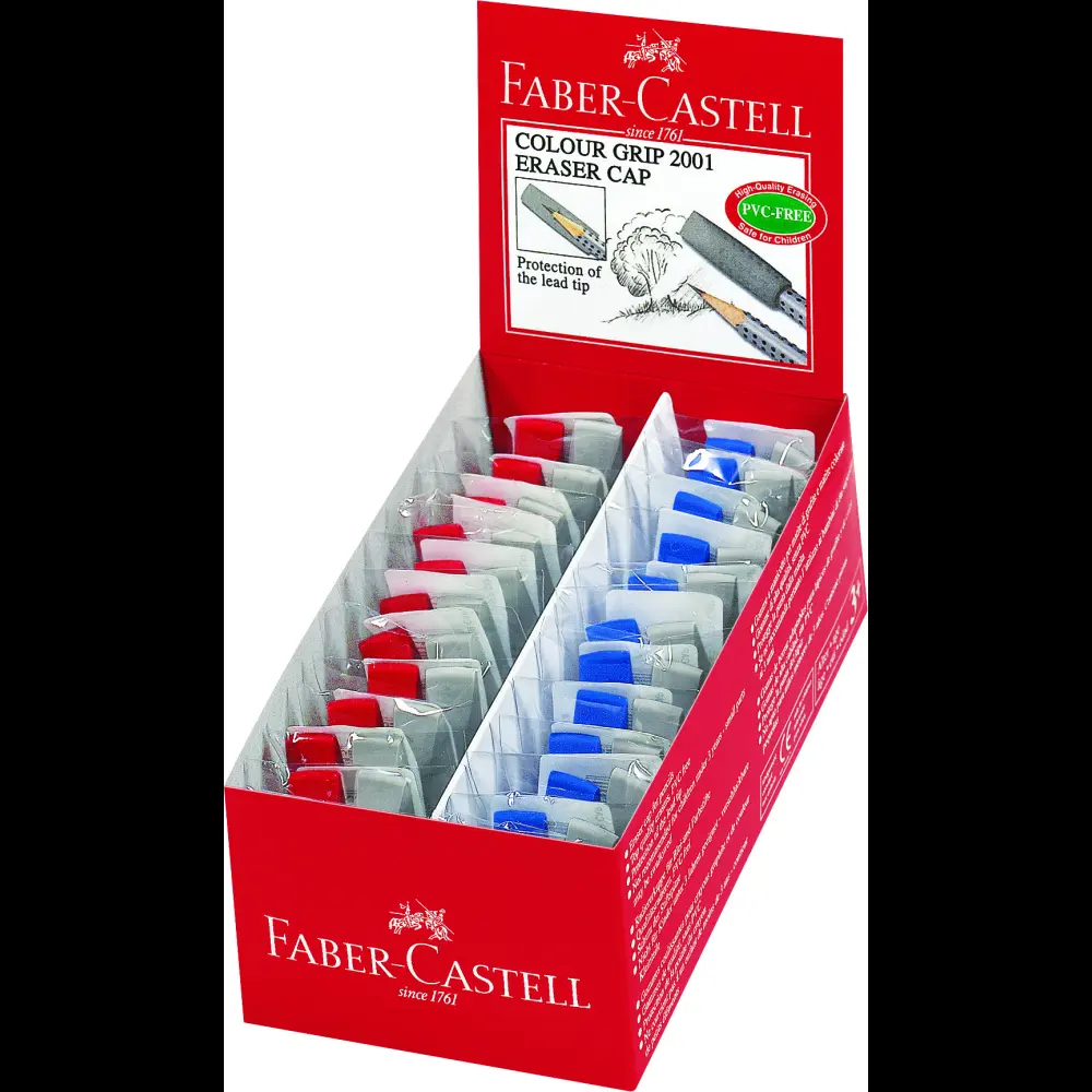 Radirka FABER-CASTELL, grip col.pok.2/1