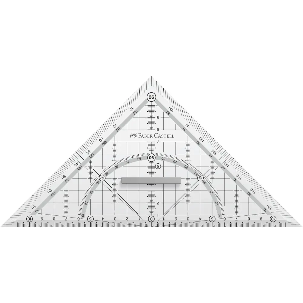 Trikotnik geo FABER-CASTELL 22cm
