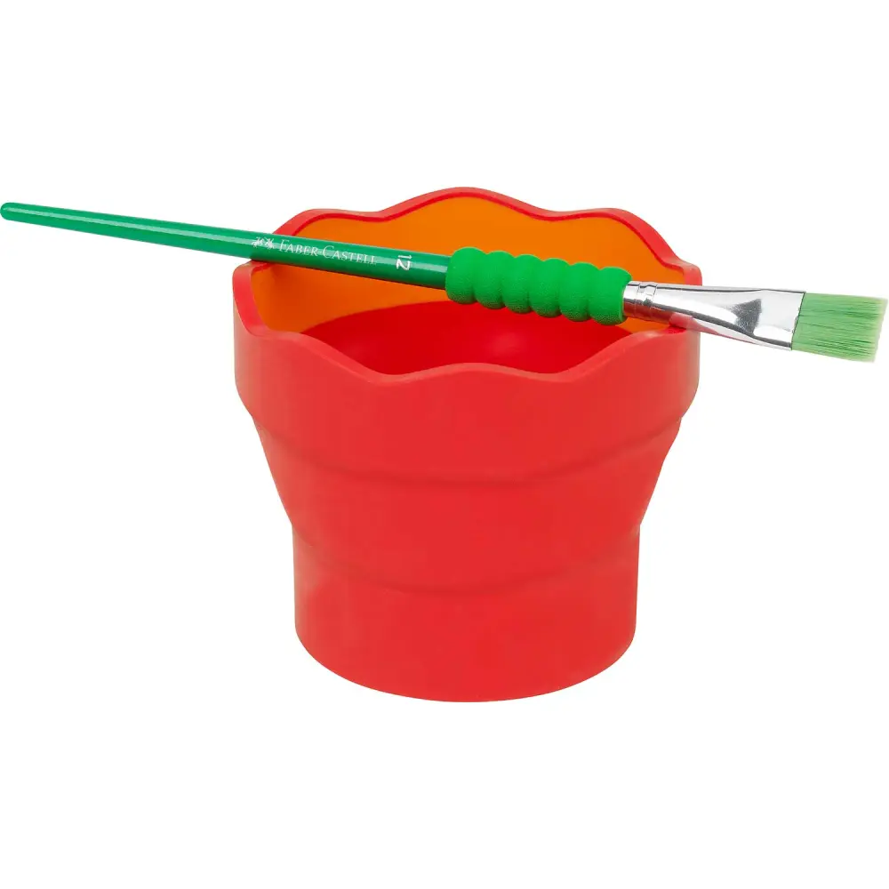 Lonček FABER-CASTELL CLICK&GO rdeč