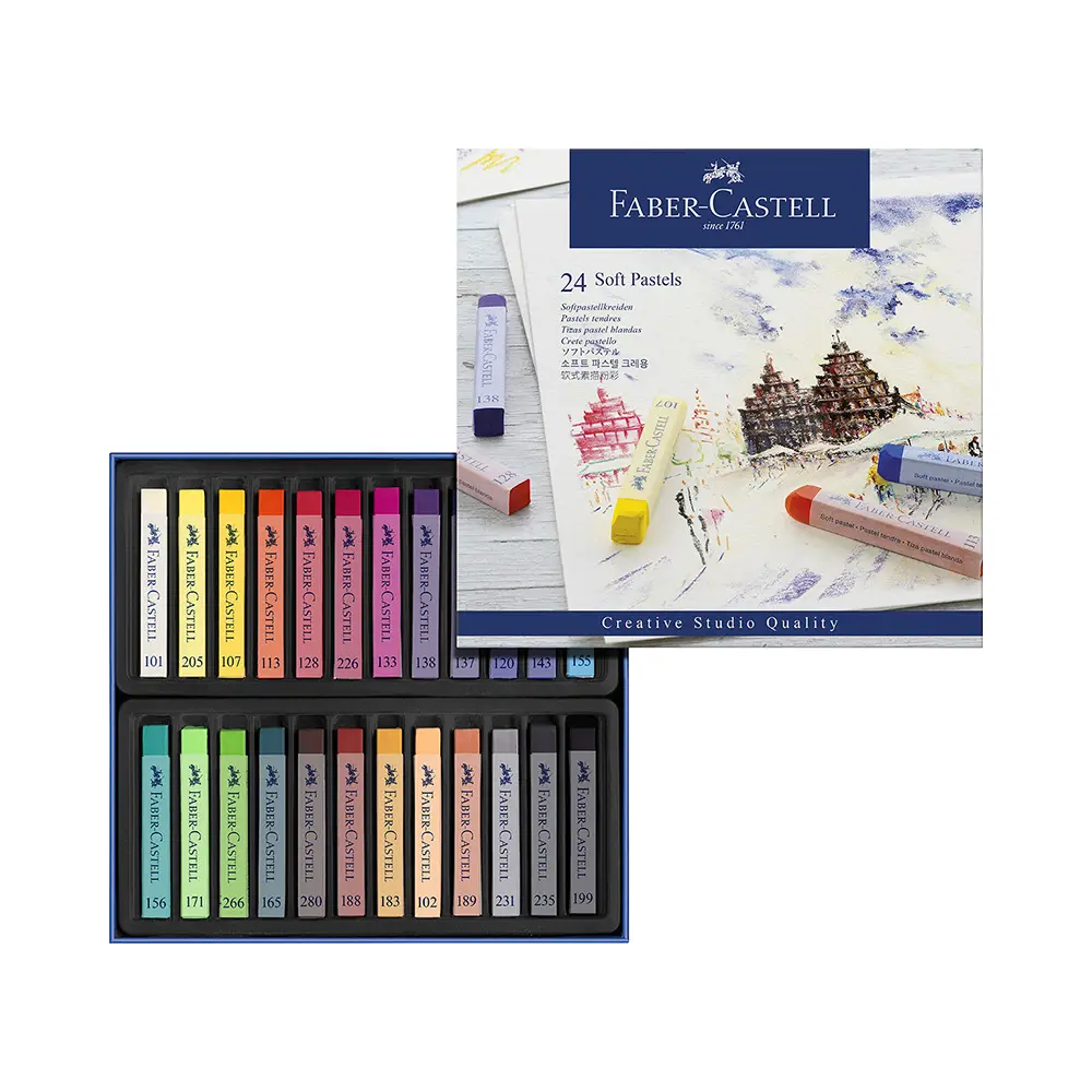 Pasteli Faber-Castell Soft 24/1