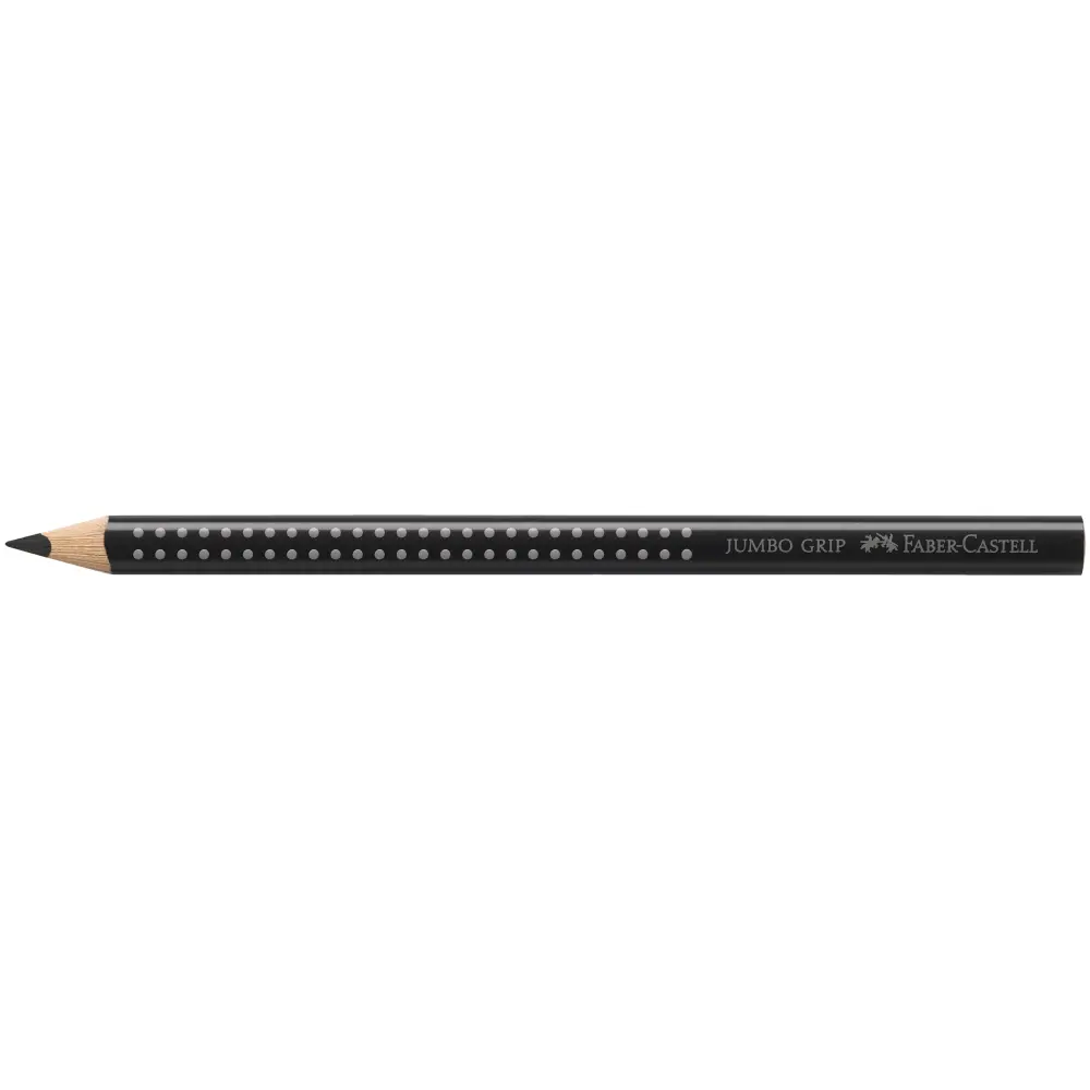 Barvica FABER-CASTELL, grip jumbo black