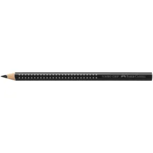 Barvica FABER-CASTELL, grip jumbo black