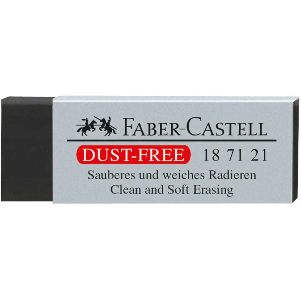 Radirka Faber-Castell Dust Free Črna