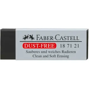 Radirka Faber-Castell Dust Free Črna