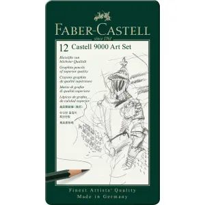 Grafitni sv. Faber-Castell 9000 Art Set