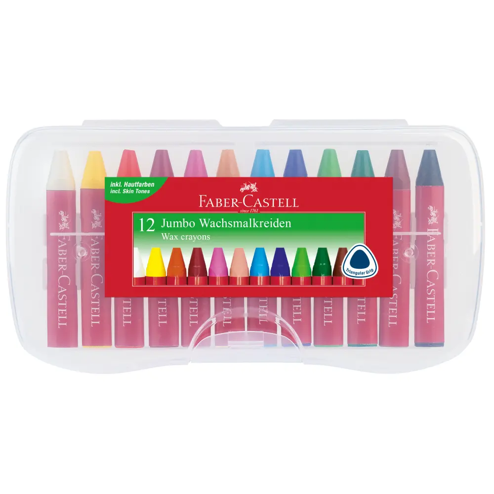 Voščenke Faber-Castell Jumbo pvc 12/1
