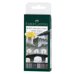 Flomastri Faber-Castell Pitt B Siva 6/1