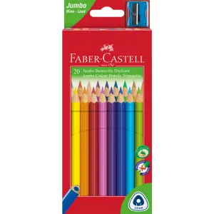 Barvice Faber-Castell Trikotne Jumbo20/1
