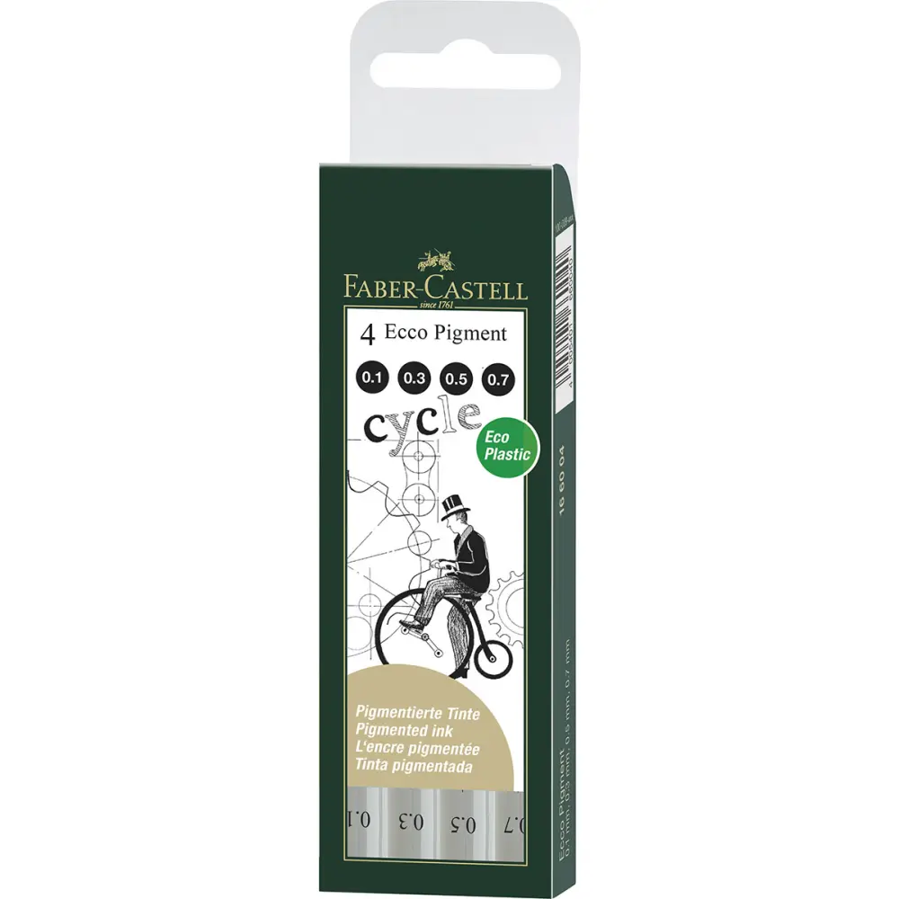 Flomastri Faber-Castell Ecco Pigment 4/1