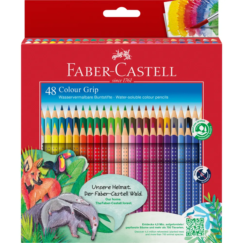 Barvice FABER-CASTELL, grip 48/1