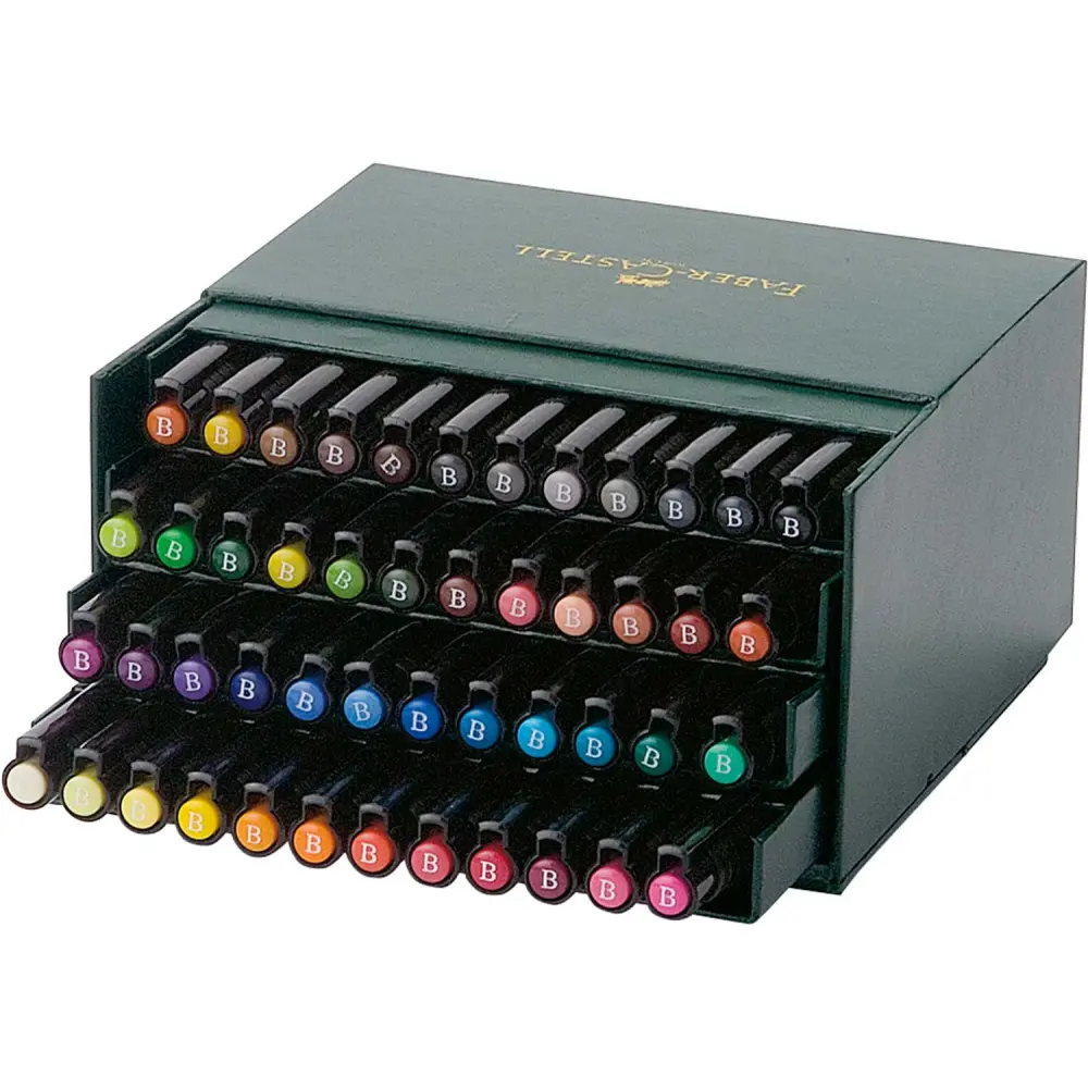 Flomastri Faber-Castell Pitt B St.Box48X