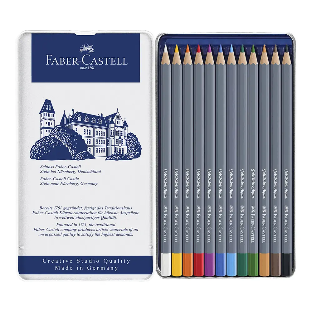 Barvice Faber-Castell Goldfaber Aqua12/1