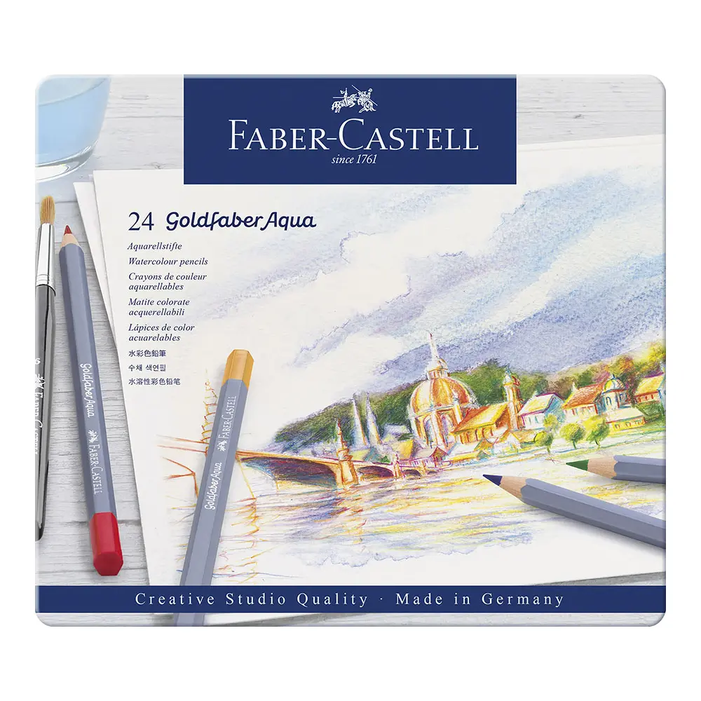 Barvice Faber-Castell Goldfaber Aqua24/1