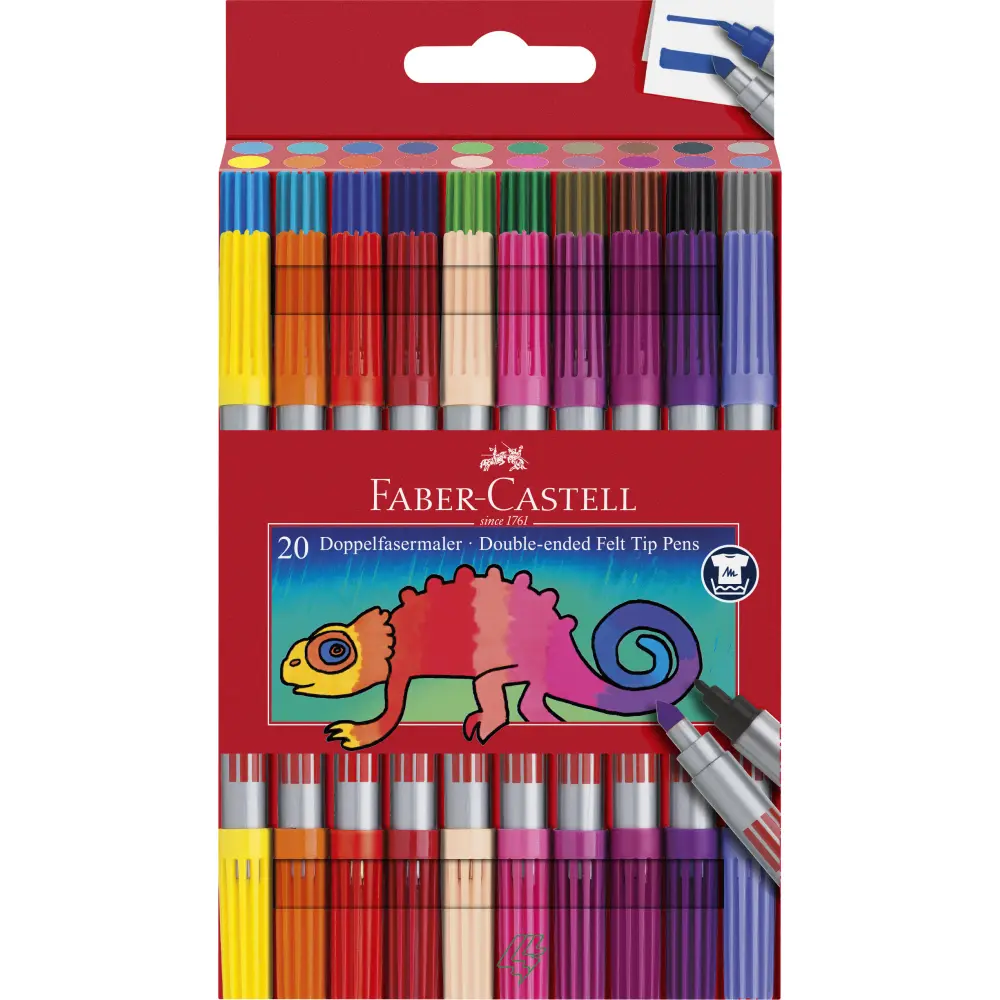 Flomastri FABER-CASTELL oboje. 20/1
