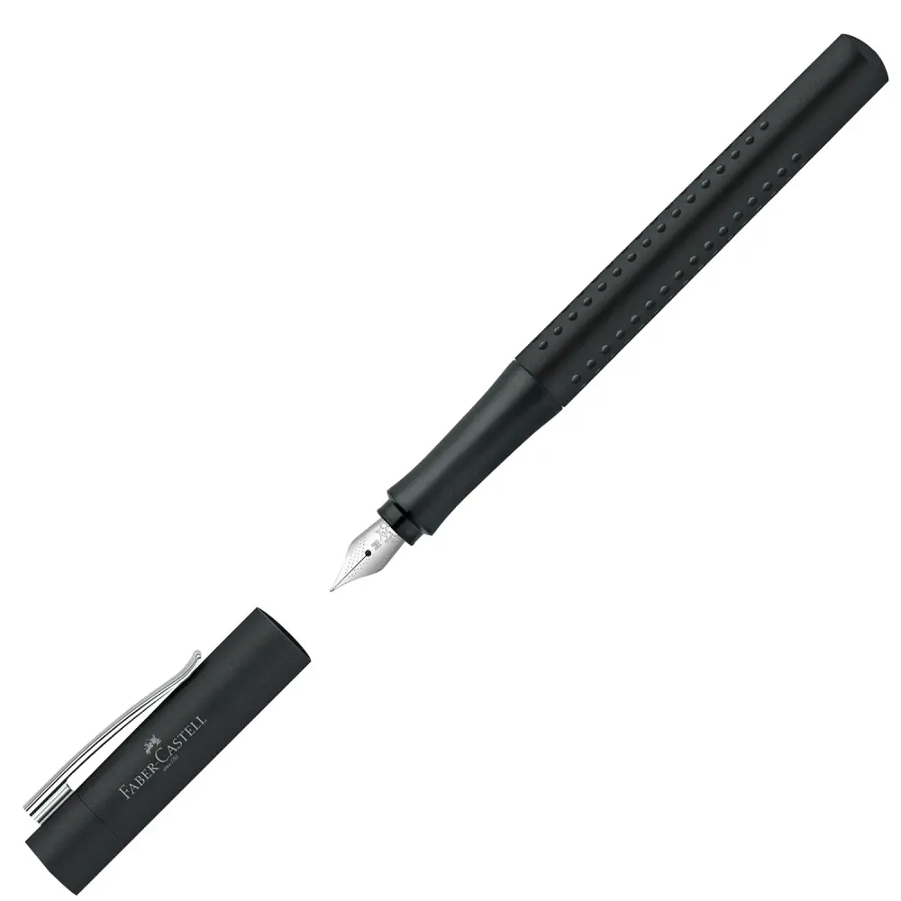 Nalivnik FABER-CASTELL grip F črn