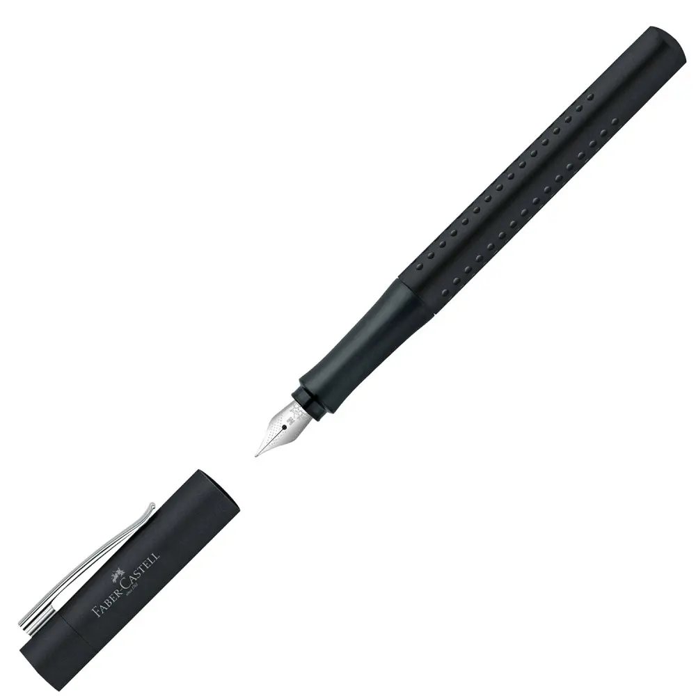 Nalivnik FABER-CASTELL grip M črn