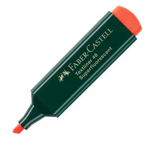 Marker Fluo Faber-Castell 48 oranžna