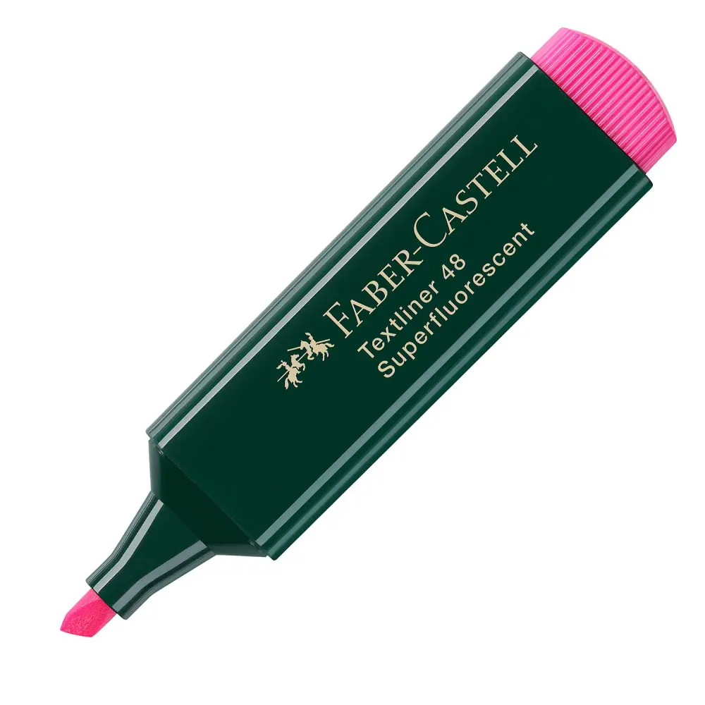 Marker Fluo Faber-Castell 48 pink
