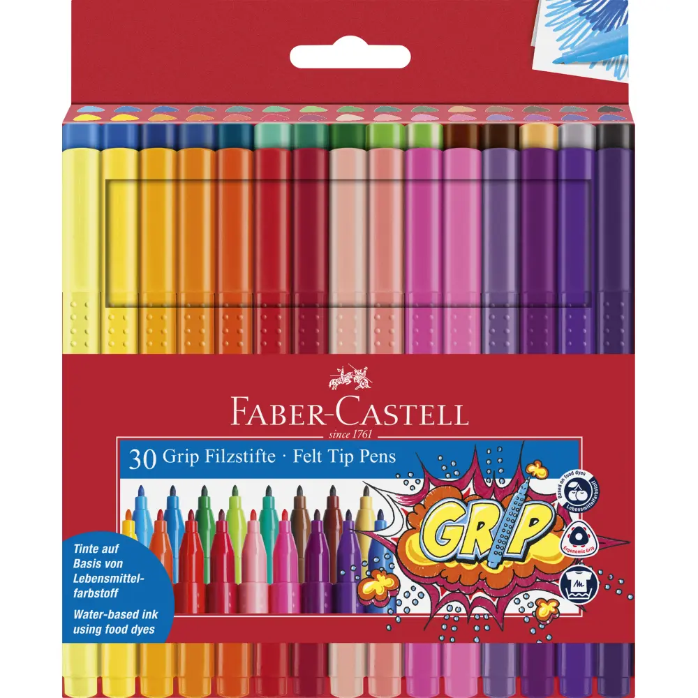 Flomastri FABER-CASTELL grip 30/1