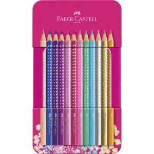 Barvice FABER-CASTELL, sparkle 12/1 
