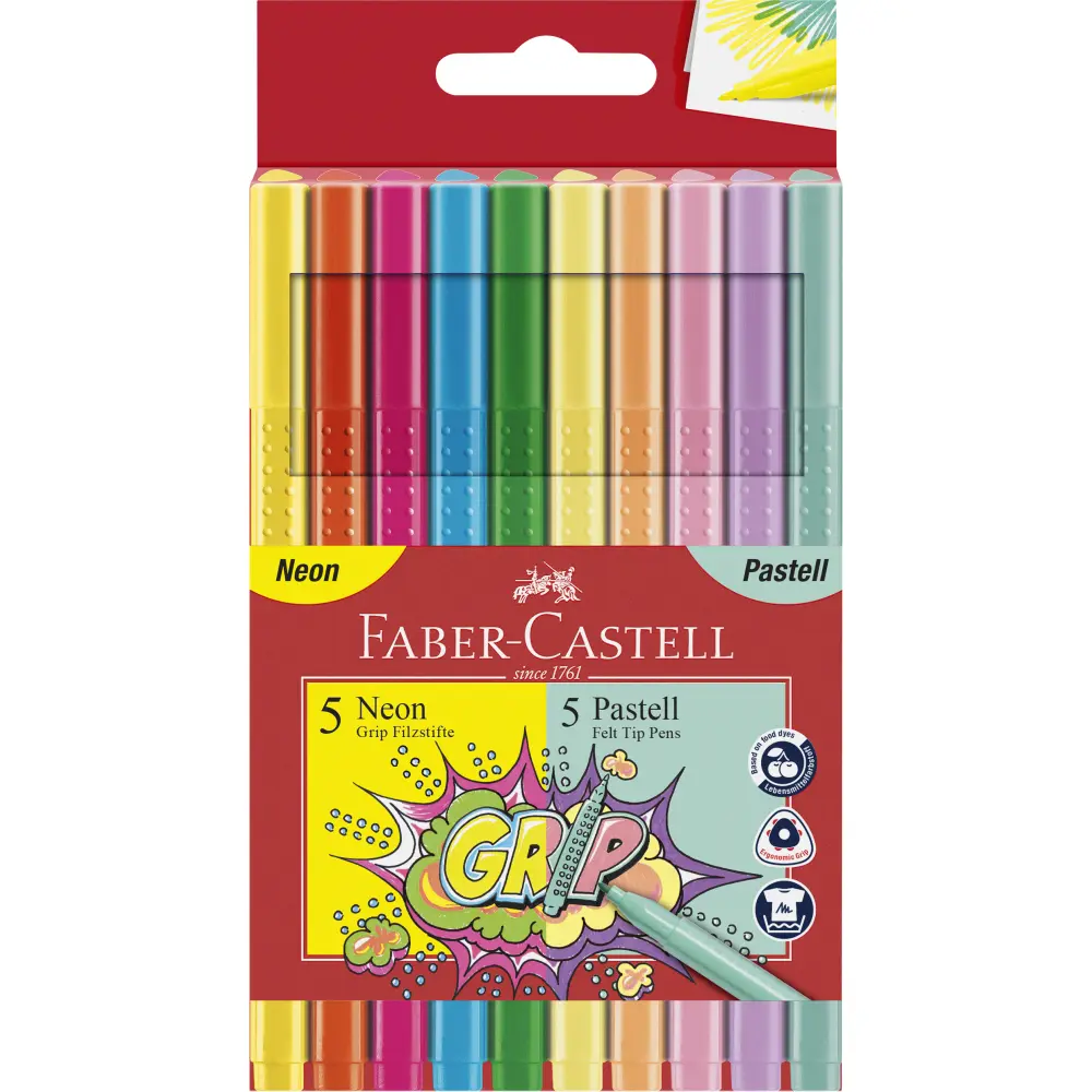 Flomastri FABER-CASTELL grip 10/1