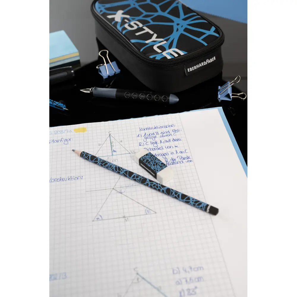 GRAFITNI SVINČNIK EFA 3/1 BLUE/BLACK