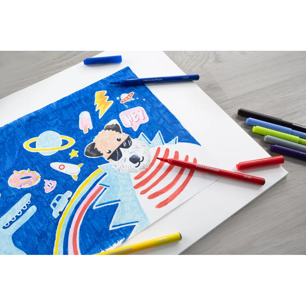 FLOMASTRI EFA COLORI 10/1