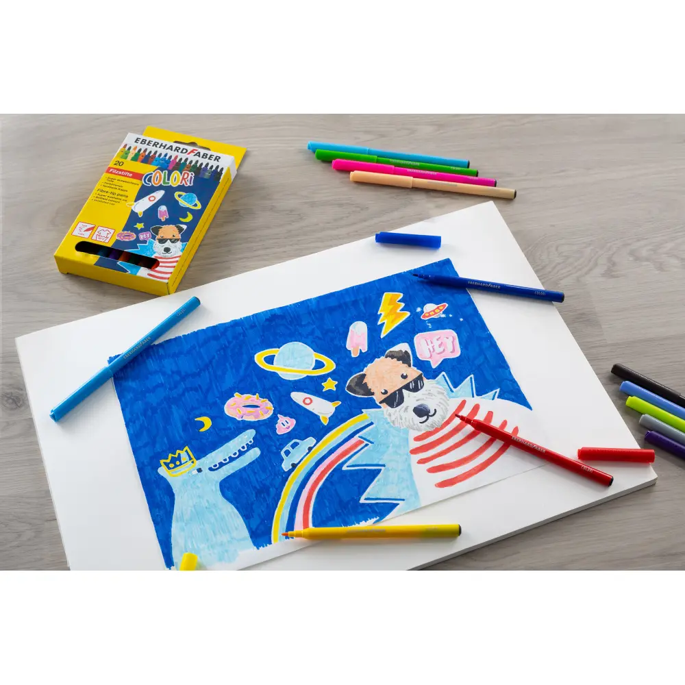 FLOMASTRI EFA COLORI 20/1