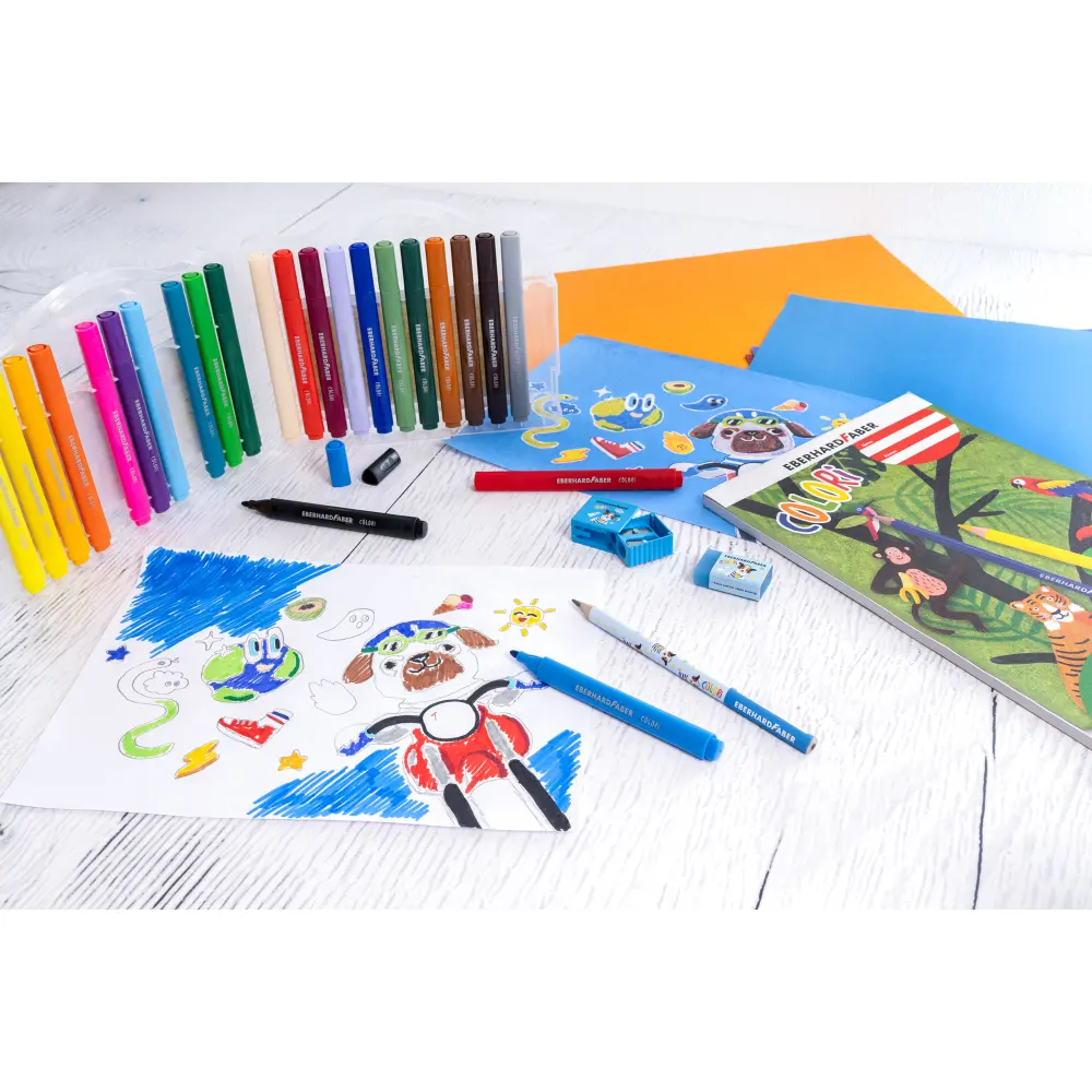 SET EFA SVINČNIK GRAF.+ŠILČEK+RADIRKA